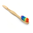 Kindertandenborstel bamboe - regenboog - Ultrasoft