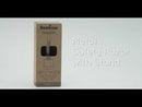 Metalen scheermes - safety razor - met standaard