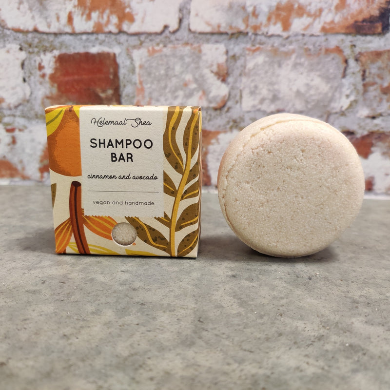 Shampoo bar - Kaneel & Avocado - Dun en broos haar - 65 gr