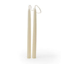 Ambachtelijke dinerkaarsen van 100% bijenwas - 25 cm - set van 2