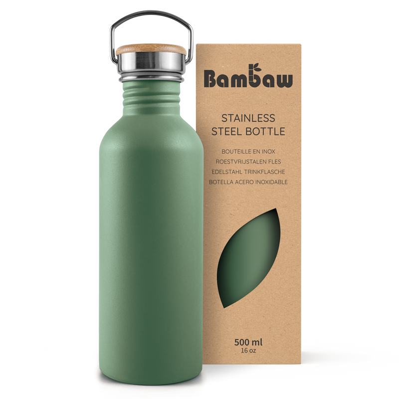 Sagaform Truls stalen fles met handige openklik dop (gerecycled) 500 ml bedrukken, vanaf 1 stuks Sagaform Truls stalen fles met handige openklik dop (gerecycled) 500 ml bedrukken, vanaf 1 stuks
