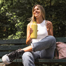 Drinkfles RVS - 500 ml - Yellow Beam