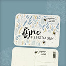 Kerstkaart - Fijne feestdagen