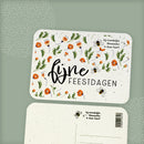 Kerstkaart - Fijne feestdagen