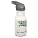 RVS Schoolbeker Classic - Lekdicht met Flip Seal Sport Cap en rietje - 355 ml