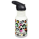 RVS Schoolbeker Classic - Lekdicht met Flip Seal Sport Cap en rietje - 355 ml