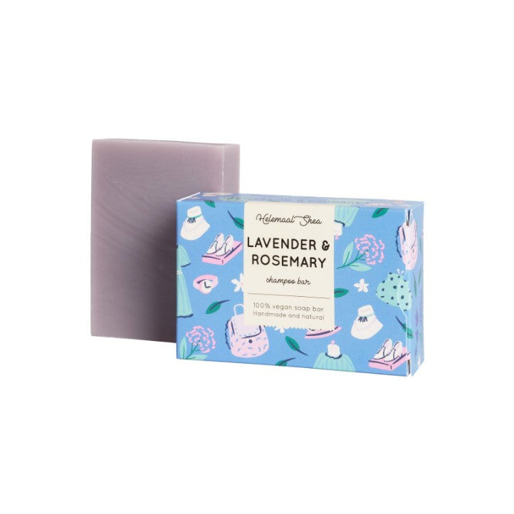 Haarzeep - Lavendel & Rozemarijn voor alle haartypen - 100 gr