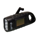 Zaklamp Seahorse - zonne-energie & opwindbaar - met karabijnhaak