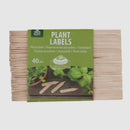 Houten plantlabel - set van 40