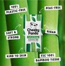 Tissues / zakdoekjes - FSC® bamboe - 8 pakjes van 10 stuks