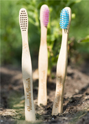 Kindertandenborstels - bamboe - 5 stuks - vanaf 0 jaar