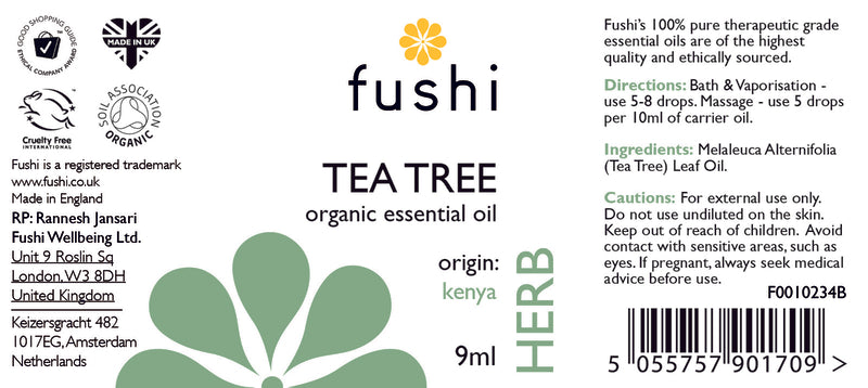 Tea Tree - bio etherische olie - 9 ml