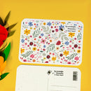 Bloeikaart - met bij vriendelijke bloemenzaden