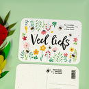 Bloeikaart - Veel liefs