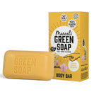 Leven zonder Afval Marcel's Green Soap body bar met vanille en kersenbloesem in een duurzame kartonnen verpakking