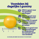 Kids Omega-3 gummies - Algenolie, vitamine D3 & jodium - 30 stuks