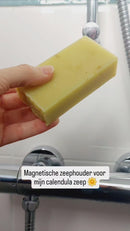 Magnetische zeephouder - RVS met kartelrand & zuignap