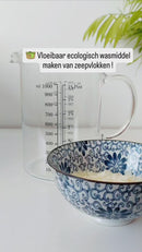 Zeepvlokken - biologisch - 130 wasbeurten - 1 kg