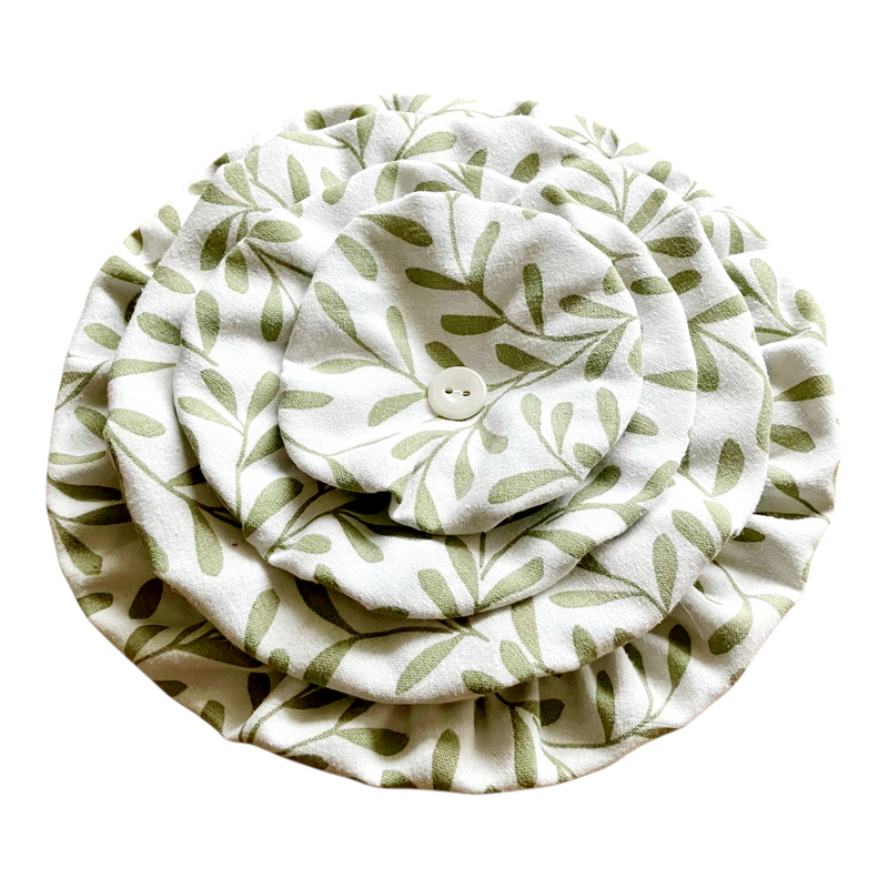 Schaalovertrek - set van 4 - hergebruikt katoen