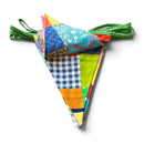 Vlaggetjes Patchwork- hergebruikt katoen (6 meter)