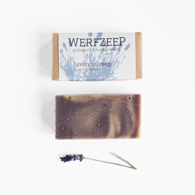 Lavendel zeep - biologisch & handgemaakt - 100 gr