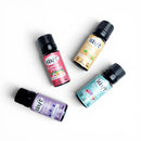 Wasparfum - geconcentreerd - VOORDEELBUNDEL met 4 geuren
