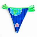 Vlaggetjes hergebruikt katoen (6 meter)