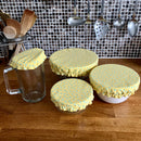 Schaalovertrek - set van 4 - hergebruikt katoen