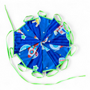 Vlaggetjes hergebruikt katoen (6 meter)