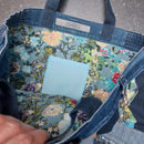 Shopper - handgemaakt van tweedehands stoffen