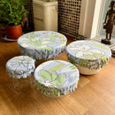 Schaalovertrek - set van 4 - hergebruikt katoen