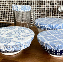 Schaalovertrek - set van 4 - hergebruikt katoen