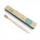 Tandenborstel bamboe - medium - 100% plastic vrij