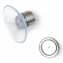 Magnetische zeephouder - RVS met kartelrand & zuignap