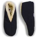 Spaanse sloffen - navy - 100% wol