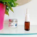 Glazen flesje 10ml met neusverstuiver