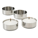 Maxi Theelichtjes Eco zonder cup - 10 stuks