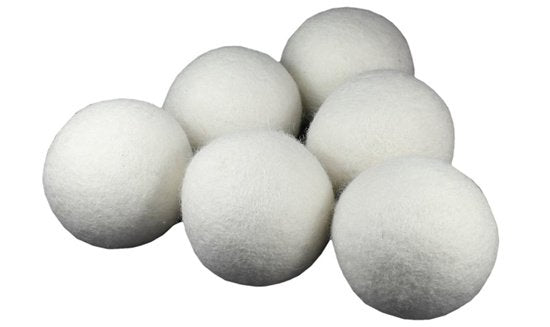 Wasdroger ballen van wol - 6 stuks