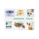 Cadeaubon van 10, 20, 40 of 50 Euro