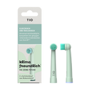 Opzetborstels - Oral B - biobased - ringkleur blauw en groen