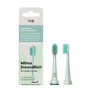 Opzetborstels - Philips Sonicare tandenborstels - biobased - ringkleur roze en groen