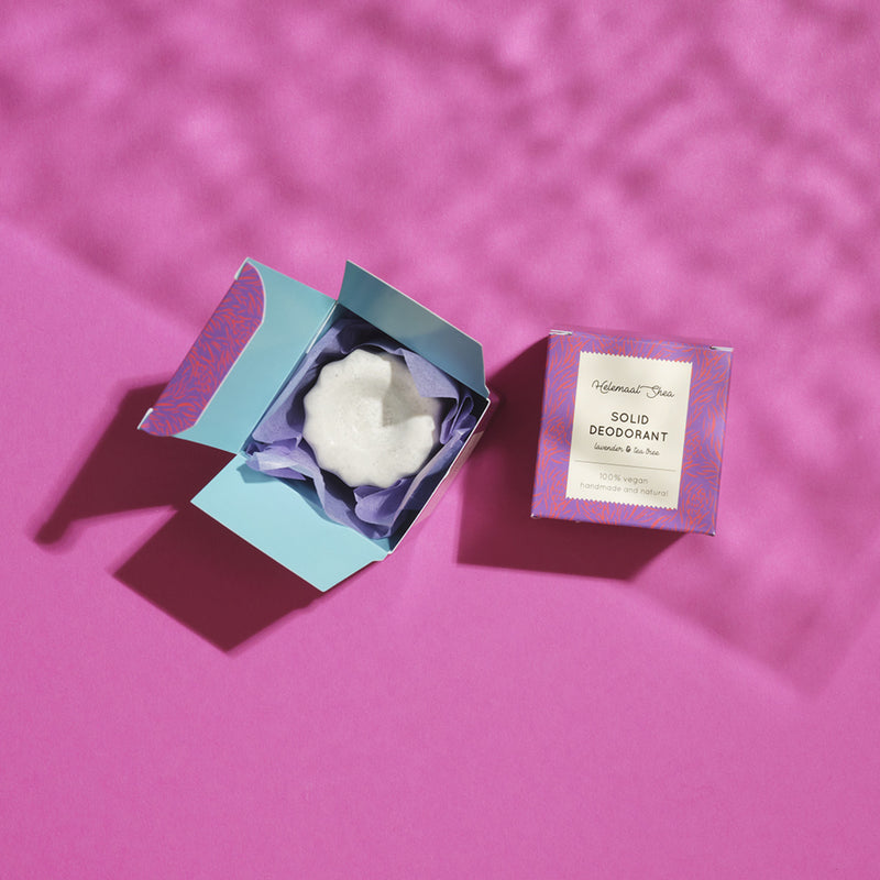 Vaste deodorant voor de gevoelige huid - Lavendel & Tea tree - 50 gram